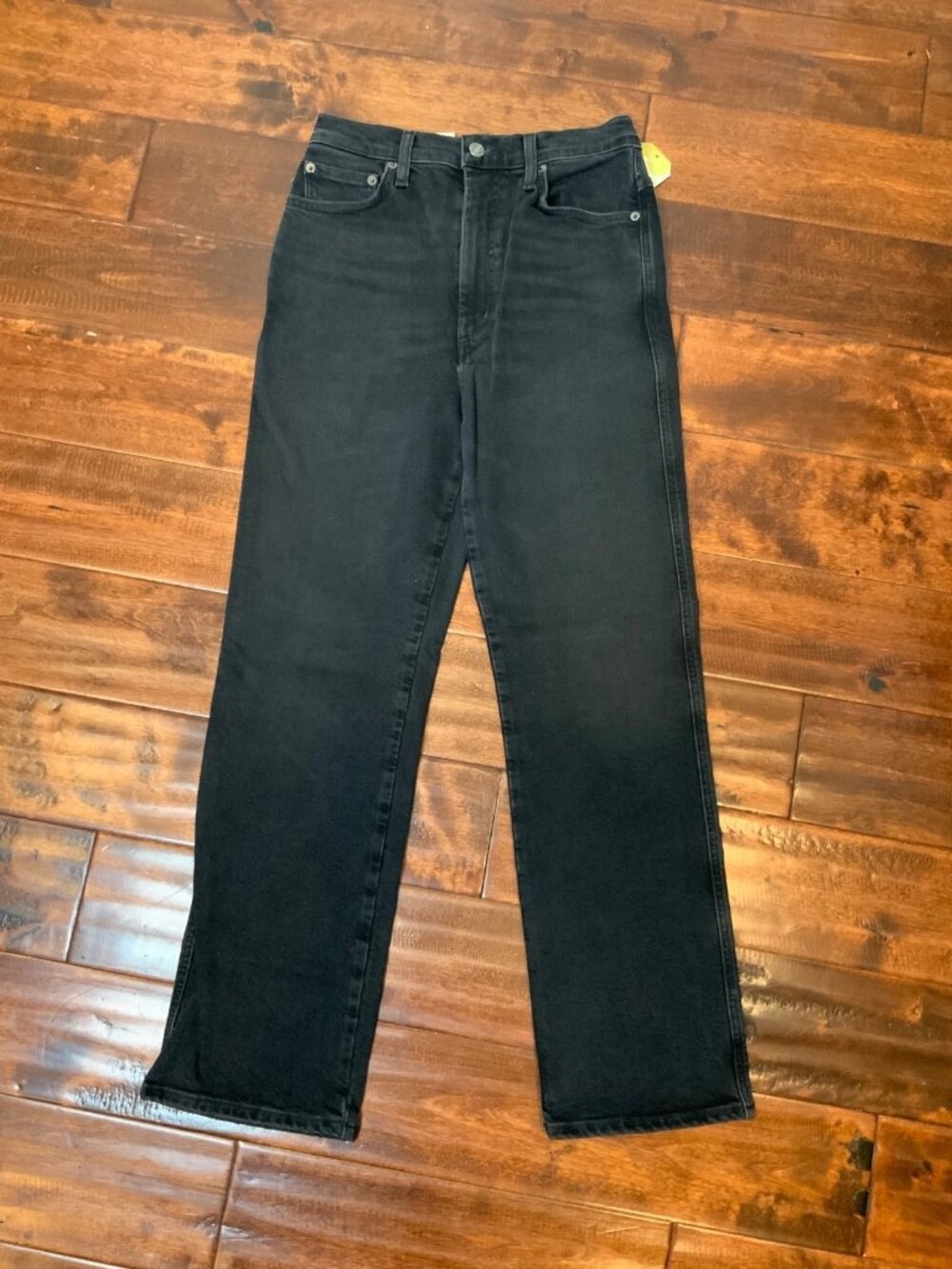Rag & Bone Men's Black Denim Fit 2 Slim Leg Jeans, Size 36